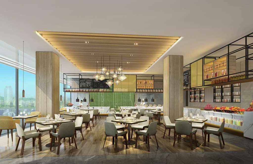 Hilton Garden Inn Zhuhai Hengqin Ресторан фото